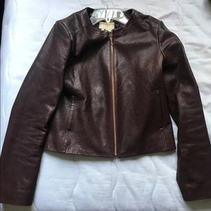 ALL leather Kate Spade New York jacket